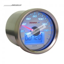 Marcador KOSO Velocimetro GP STYLE II BLANCO AZUL 160 km/h 