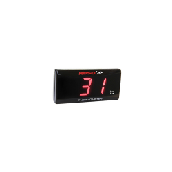 Termometro KOSO Super Slim Rojo